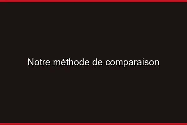 Notre méthode de comparaison
